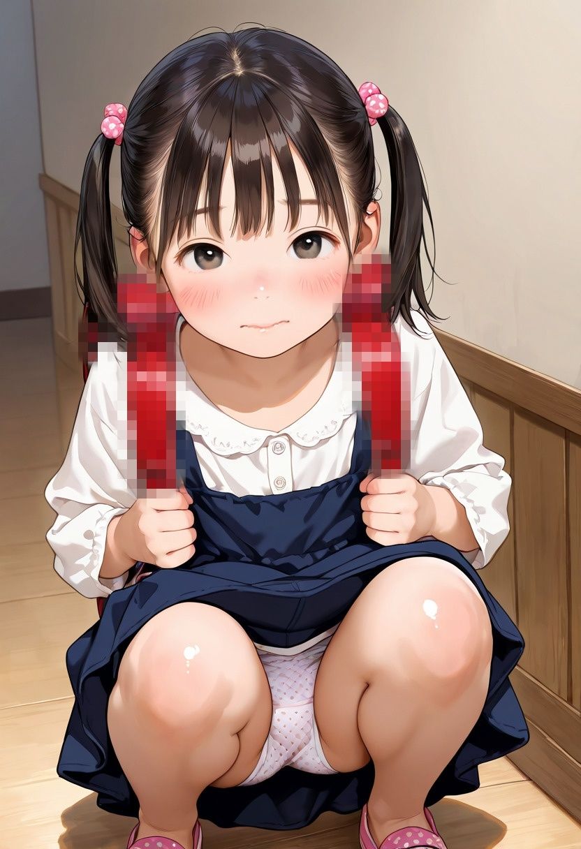 つるぺたラ◯ドセル少女 ぷにまんおパンツの誘惑で生ハメセックス【ショート動画付き】1