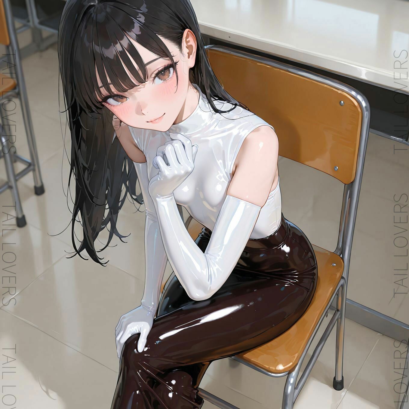 サンプル画像4:ラバー好きな美人教師と過ごす5日間【二日目】(TAIL LOVERS) [d_676382]