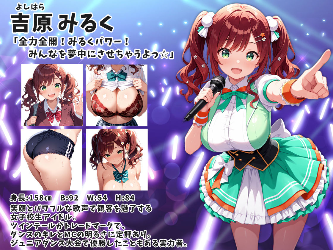 サンプル画像3:女子校生アイドルの大胆裏画像が大流出！〜吉原みるく編〜(ばななぷりん) [d_676444]