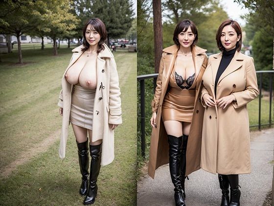 【無料エロ漫画】巨乳熟女とブーツ 003(amateur I) d_676530