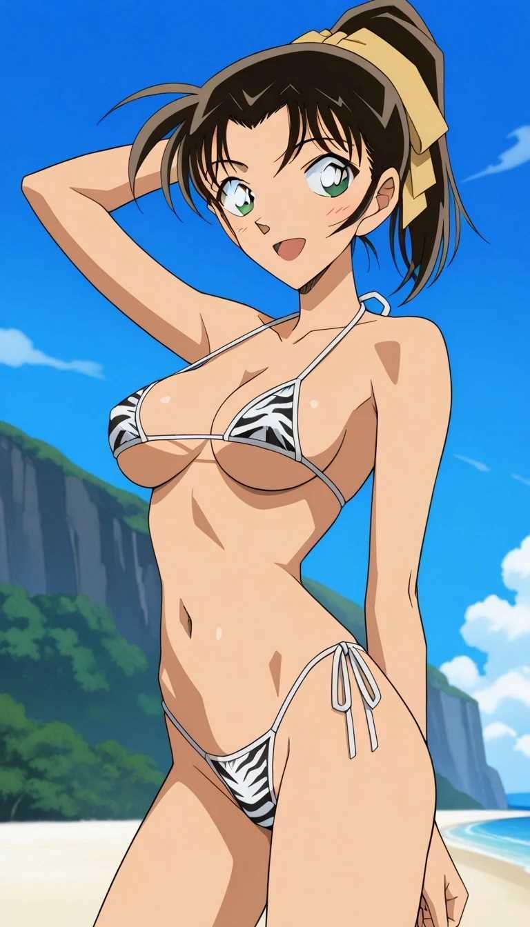 サンプル画像2:東と西の彼女 グラビアデビュー(okawari4545) [d_676593]