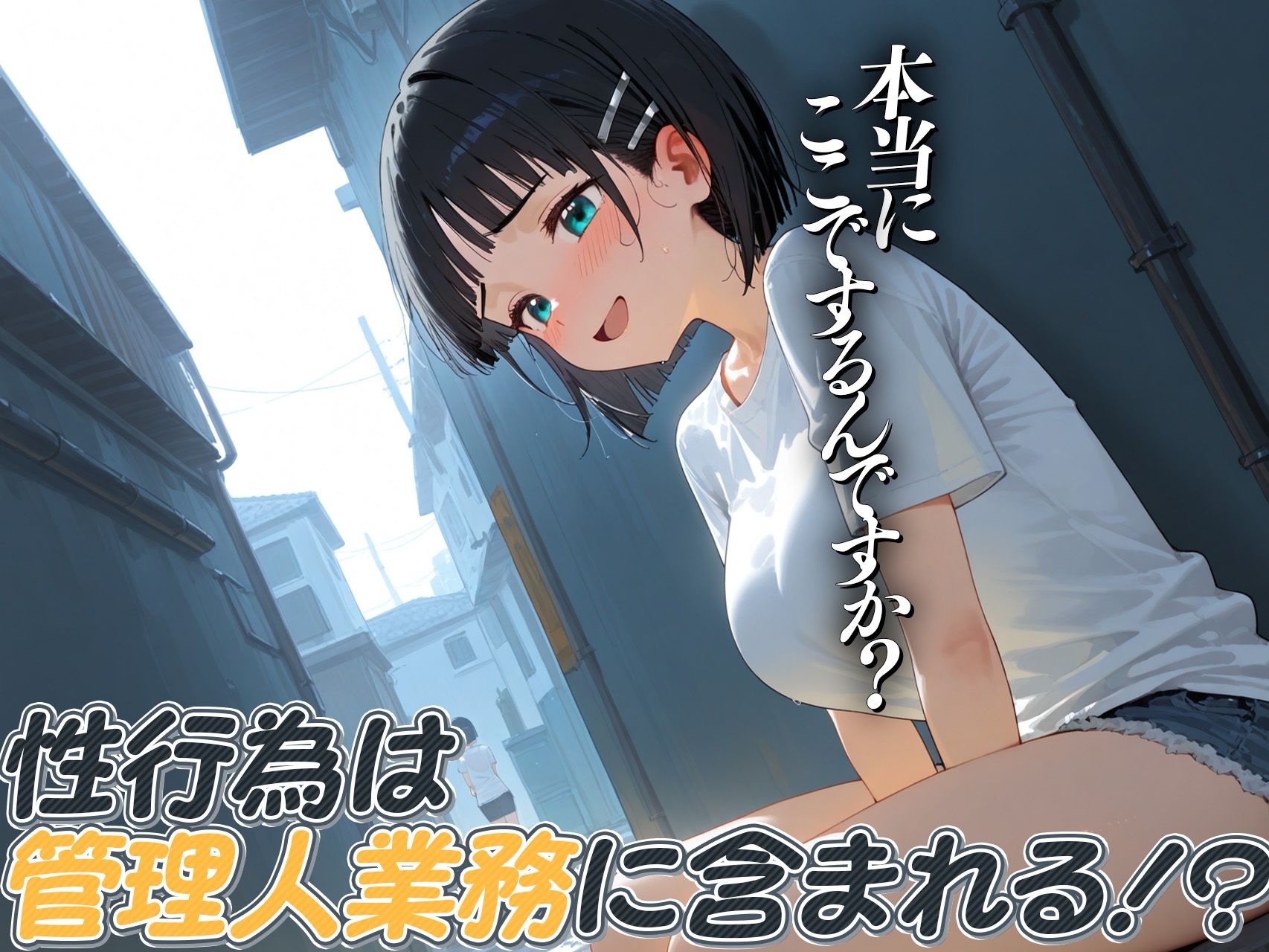 サンプル画像6:【結城ア◯ナ・桐ヶ谷◯葉】人妻マンション〜憧れだったあの人も欲求不満〜(人妻マンション) [d_676600]