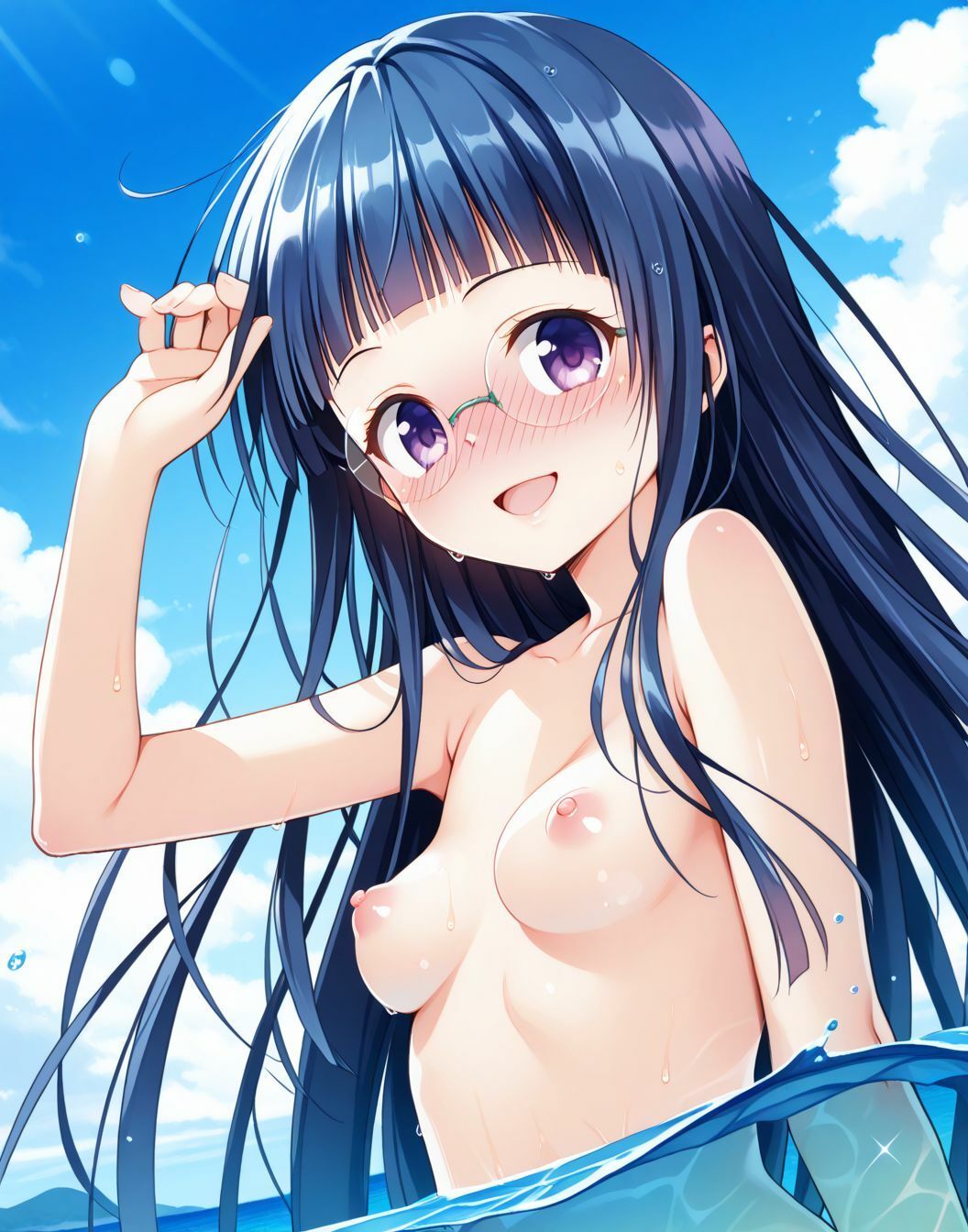 〇〇とビーチで5 画像3