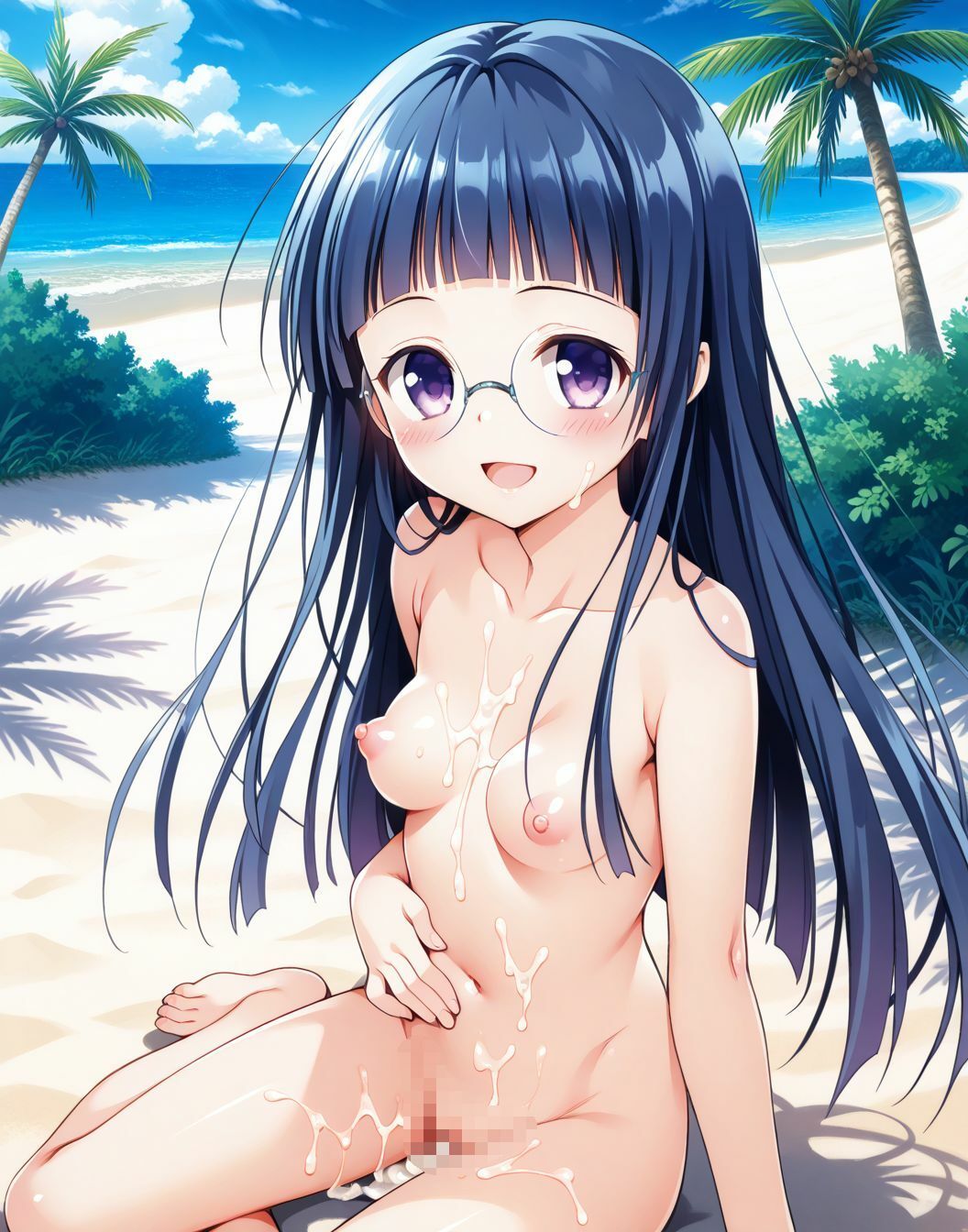 〇〇とビーチで5 画像8