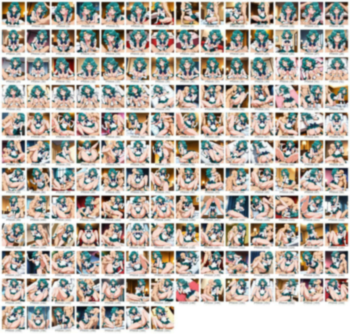 サンプル画像5:海王星の戦士とえっち【161枚】(ピエロタング) [d_676670]