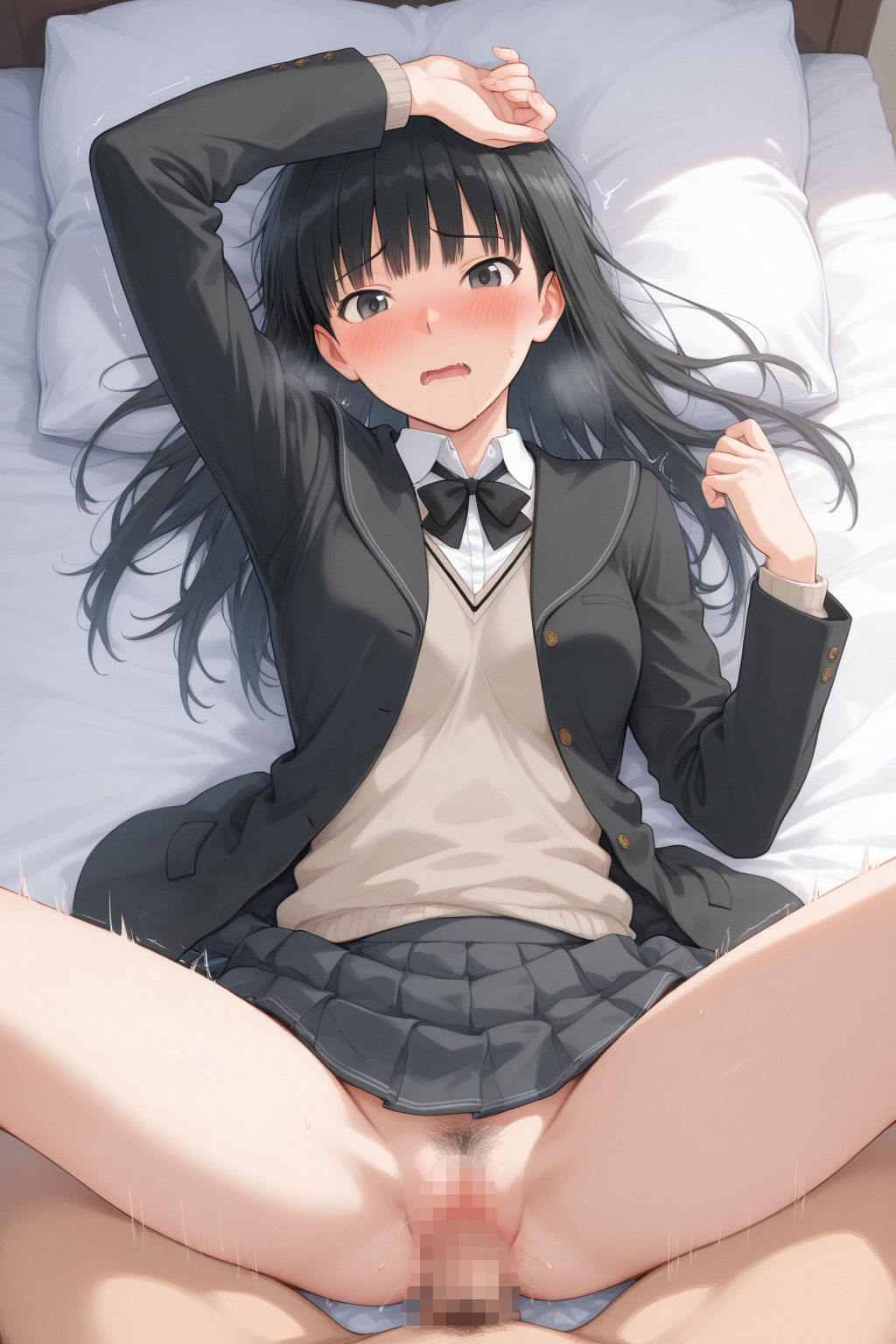 サンプル画像2:好感度MAX委員長とのCG集(ダブルスラッシュ) [d_676749]