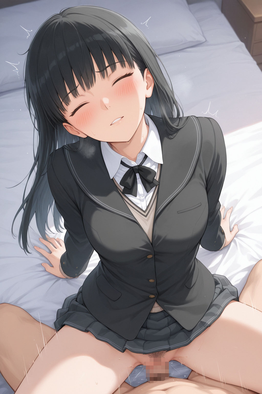 サンプル画像3:好感度MAX委員長とのCG集(ダブルスラッシュ) [d_676749]