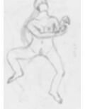 黒よりも黒いエロティックホラー黒戯絵集「マネキンポーズ2」