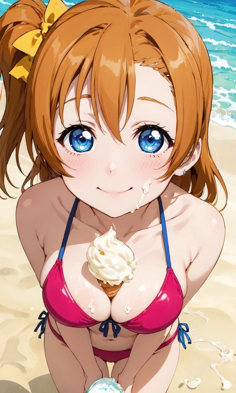サンプル画像5:虹かけ誌   ラブライブ！  イラスト集27   高坂穂乃果  やっぱりドピュん？！(九情承太郎商店) [d_676767]