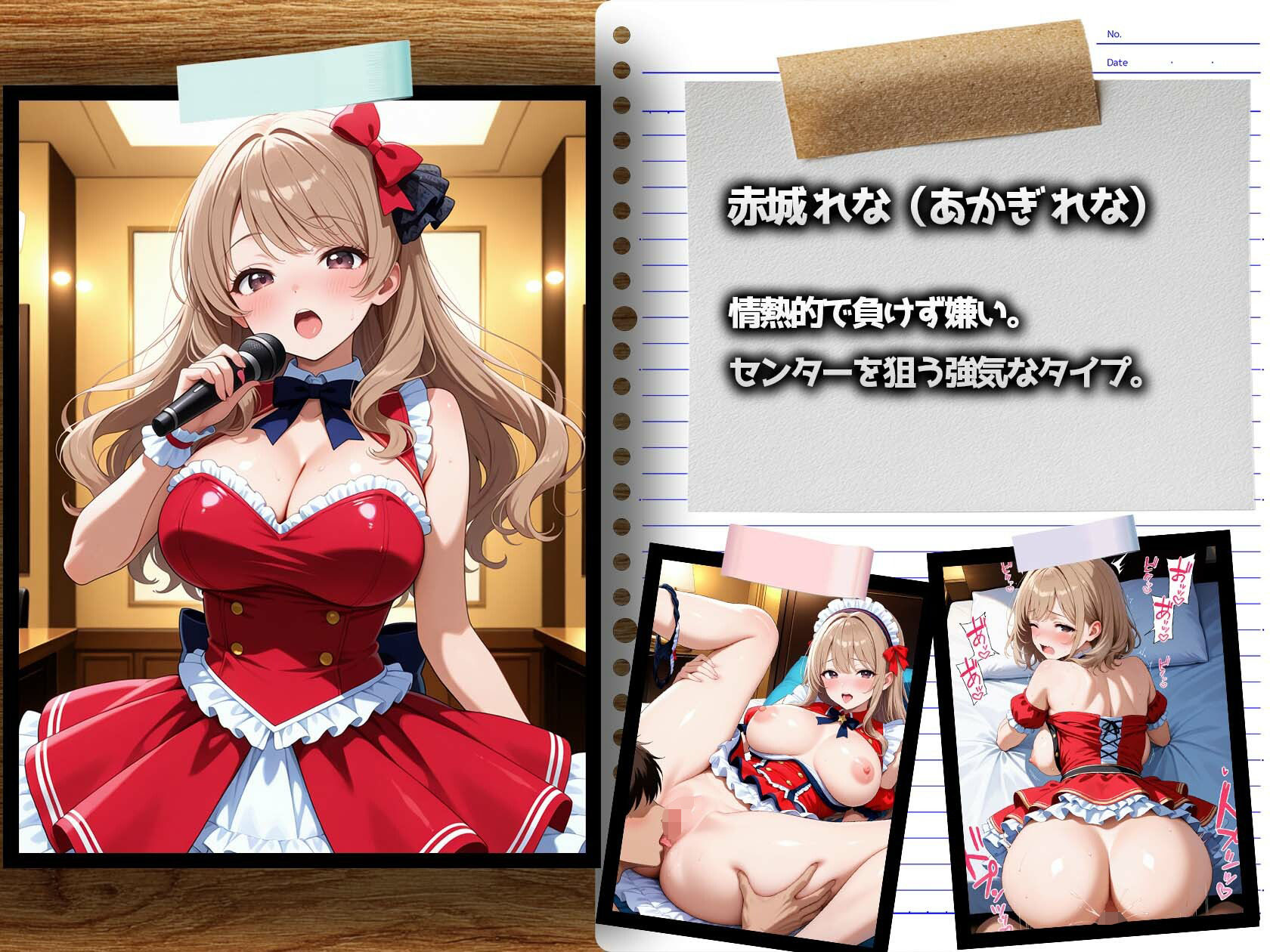 サンプル画像2:アイドルの裏営業〜6人まとめて枕漬け〜(巨乳の園) [d_676791]