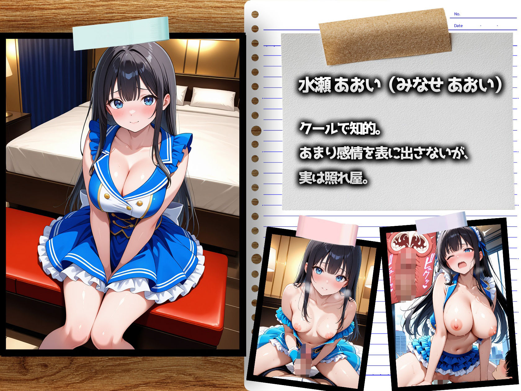 サンプル画像4:アイドルの裏営業〜6人まとめて枕漬け〜(巨乳の園) [d_676791]