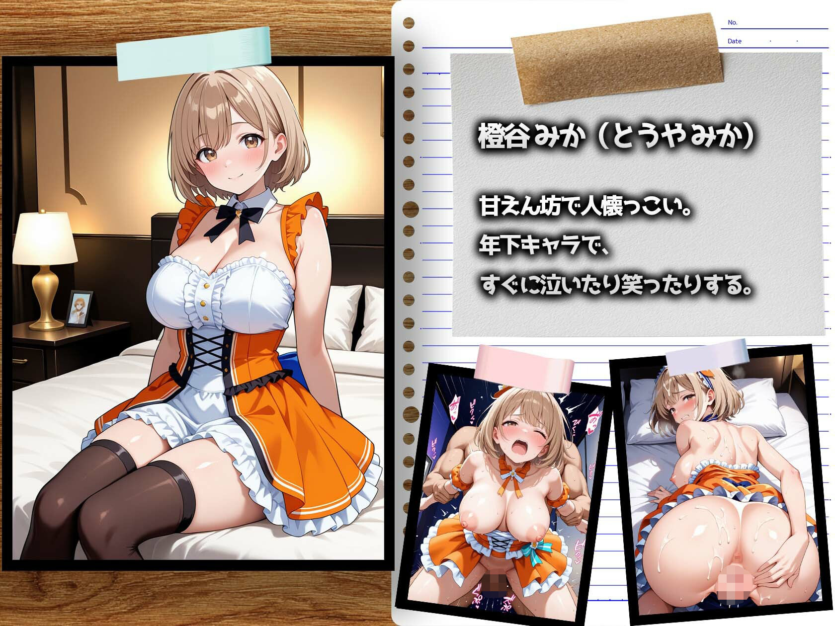 サンプル画像5:アイドルの裏営業〜6人まとめて枕漬け〜(巨乳の園) [d_676791]