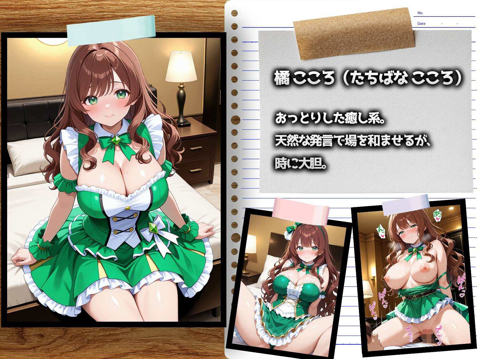 サンプル画像6:アイドルの裏営業〜6人まとめて枕漬け〜(巨乳の園) [d_676791]