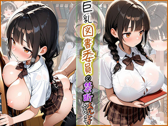 巨乳図書委員の禁断読書の画像