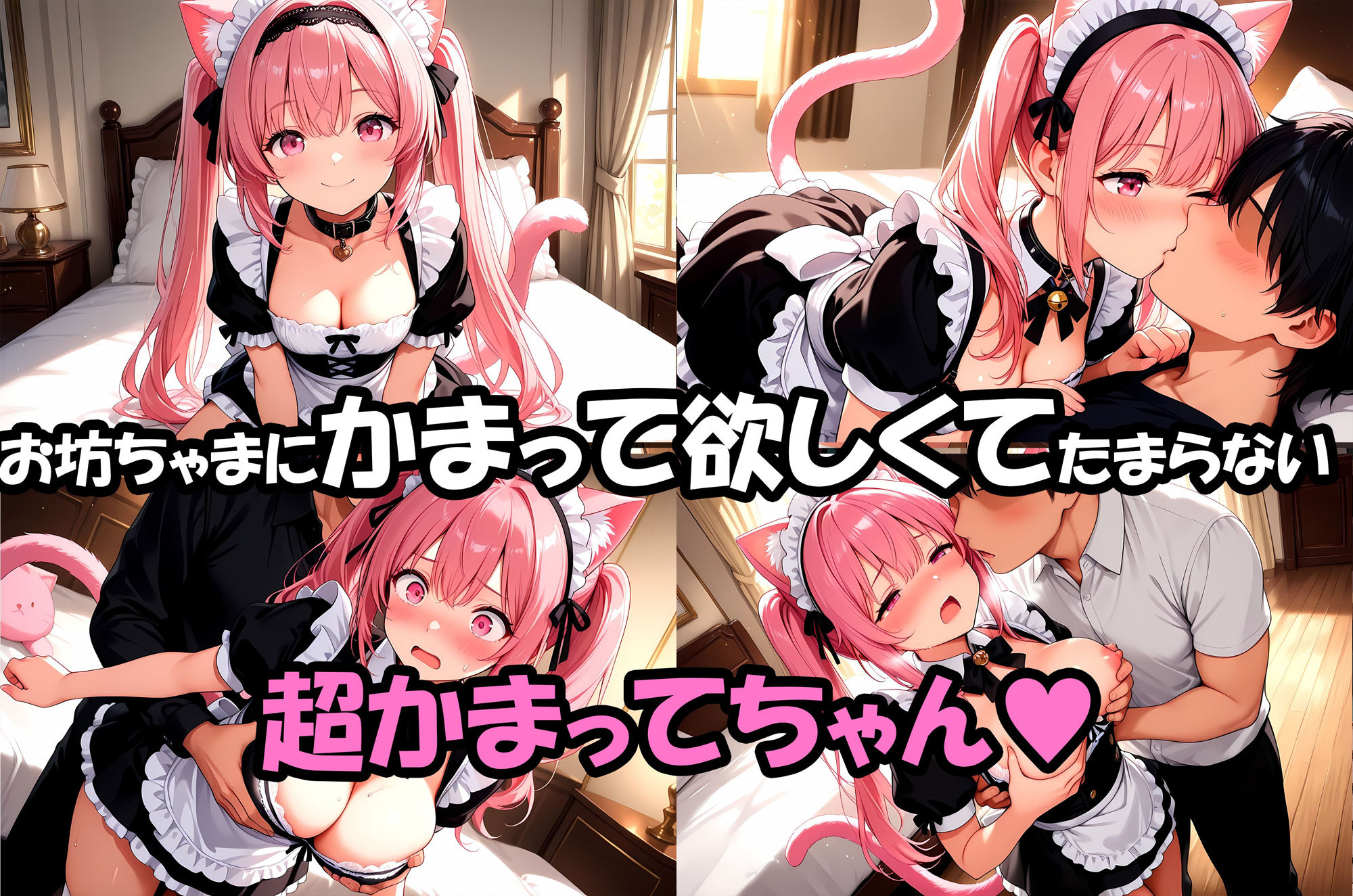 サンプル画像3:拾われネコミミメイドのニアかまって欲しくてついつい悪戯しちゃうメイドがたっぷりおしおきえっちされちゃうお話(えっちなメイド喫茶) [d_676910]