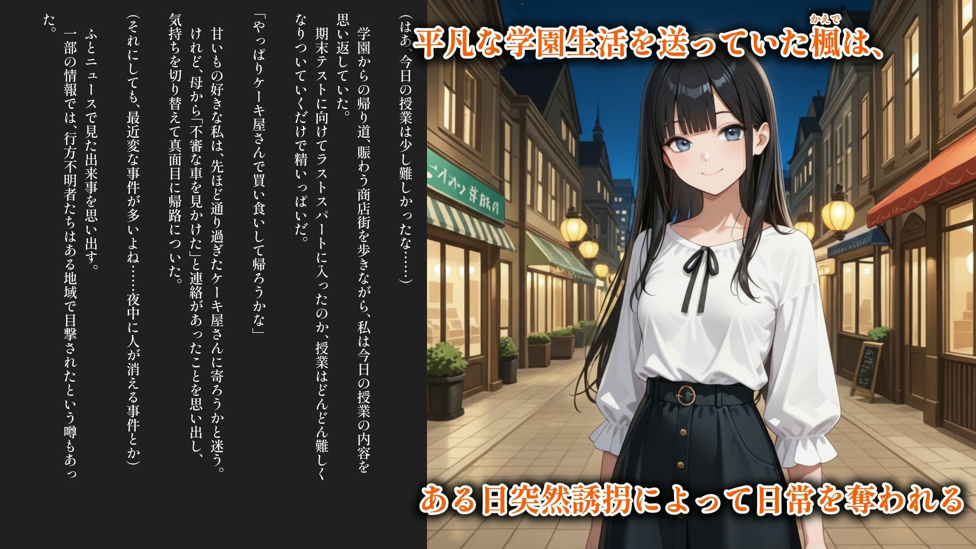 サンプル画像2:メイプルナイトメア『バイブ付貞操帯で連続絶頂』編(上空草) [d_676935]