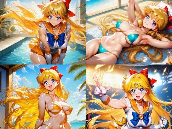 サンプル画像1:【CG500枚】狙いはヴィーナスのボディだけ(ラブリーパンチ（パロディ）) [d_676986]