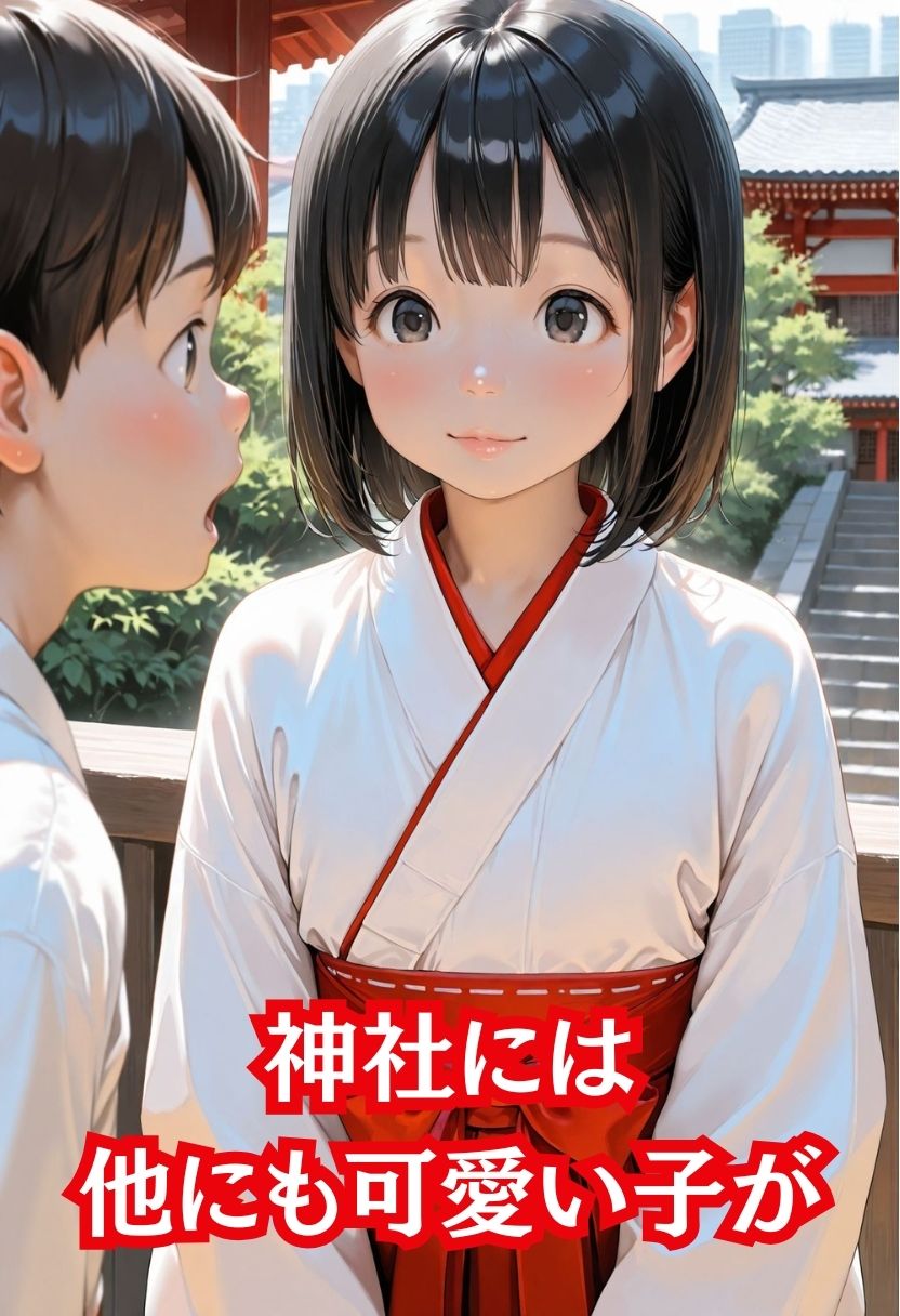 クソガ◯ショー太君が巫女のおねーちゃんに中出し サンプル画像 7