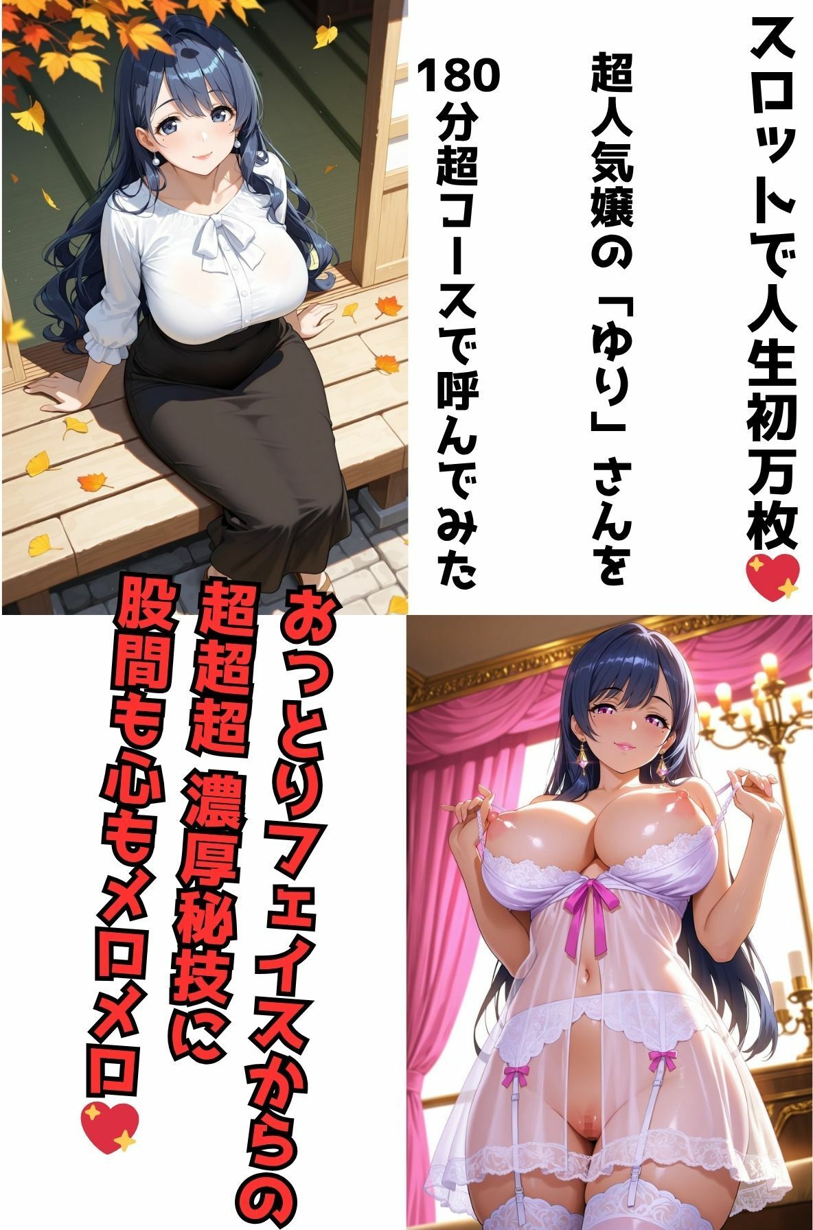 サンプル画像2:【大ボリューム500枚】超人気デリヘル嬢のゆりさんとの極上の180分(エッチな本屋さん) [d_676994]