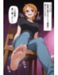 漫画【ワ〇ピース】ナミとびしょ濡れのエロ部屋（106P）