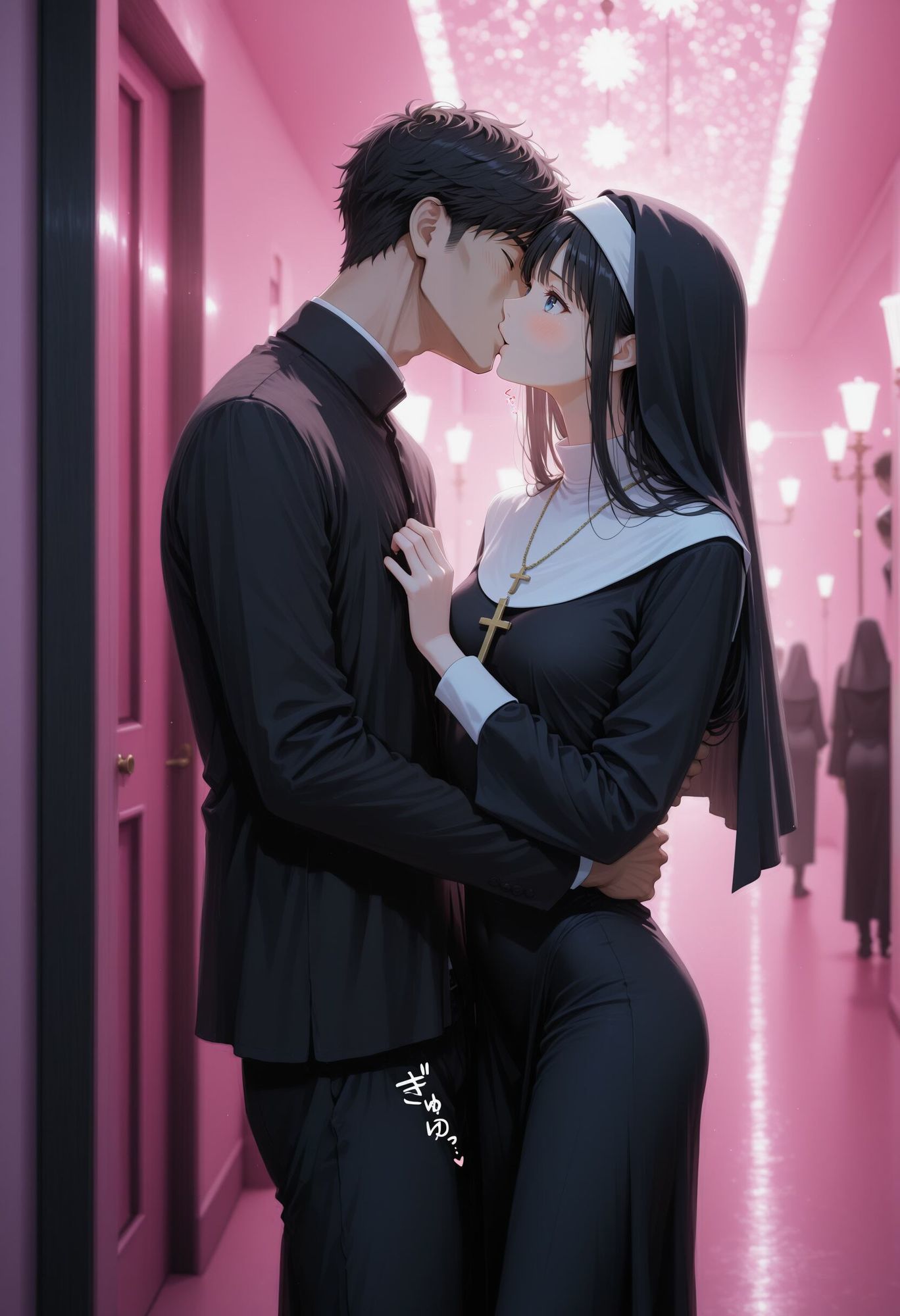 サンプル画像3:社会人コスプレイヤーの秘密ラブホ撮影会 シスター編(ゆめ花ろう) [d_677026]