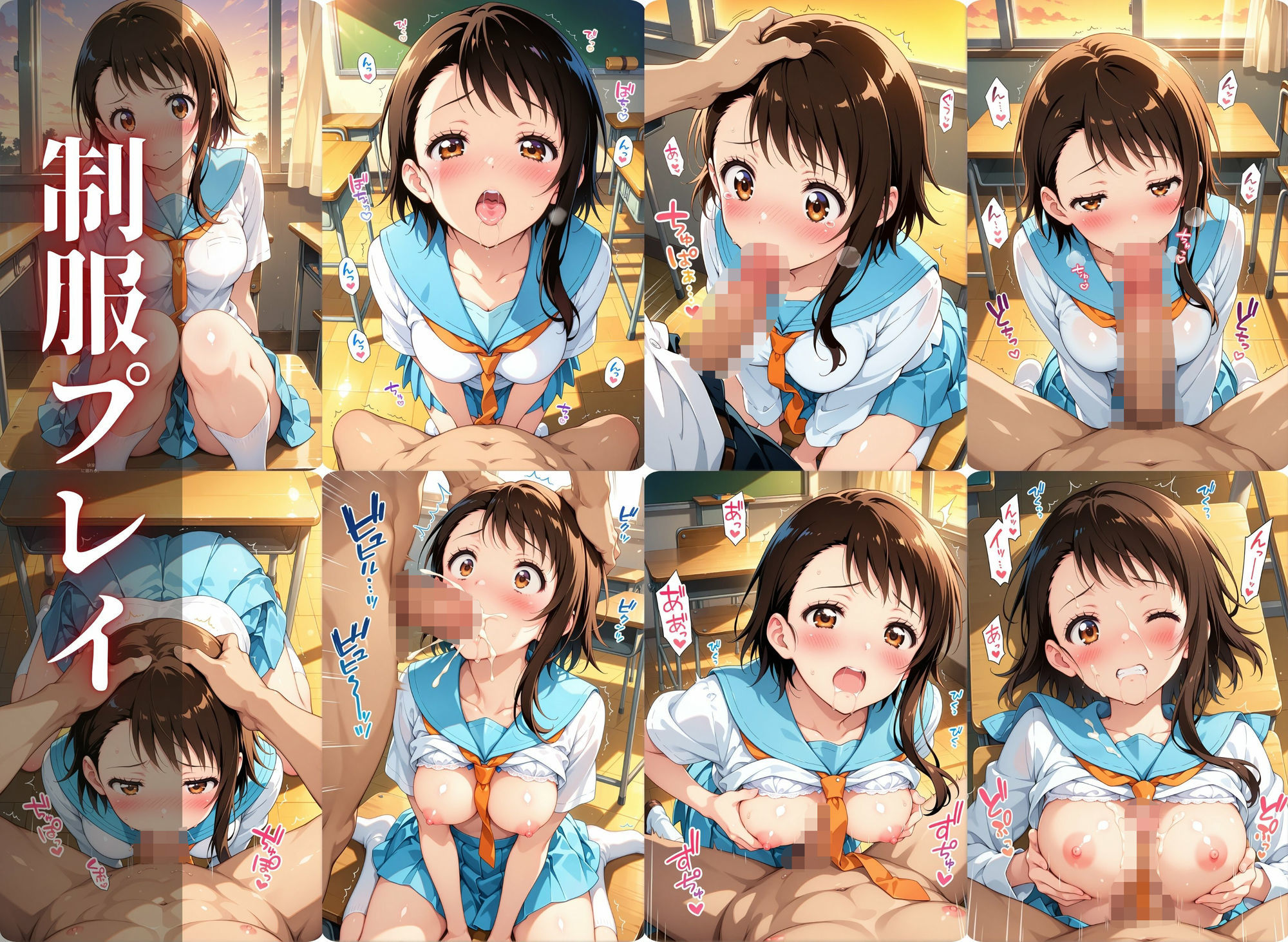 サンプル画像1:小野寺〇咲 快楽に溺れる。(ナスビ) [d_677099]