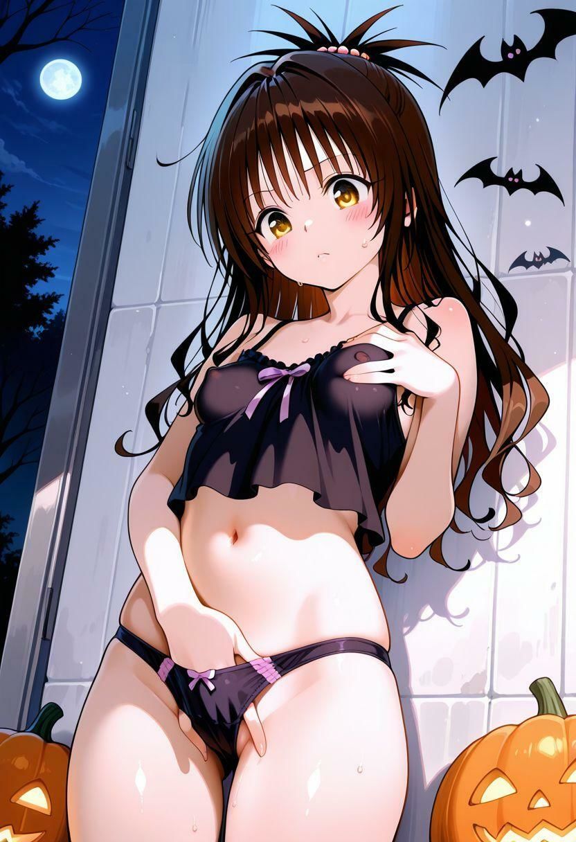 アニメヒロインのえっちなCG集-結〇美柑編（ハロウィン風）- 画像7