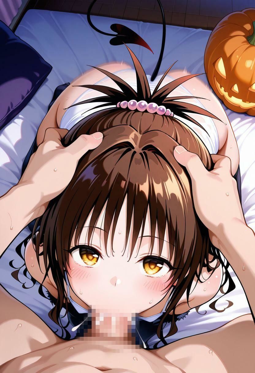 アニメヒロインのえっちなCG集-結〇美柑編（ハロウィン風）- 画像9