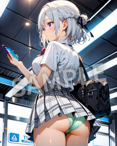 サンプル画像2:駅ナカ無防備ガール(カレン/Karen) [d_677153]