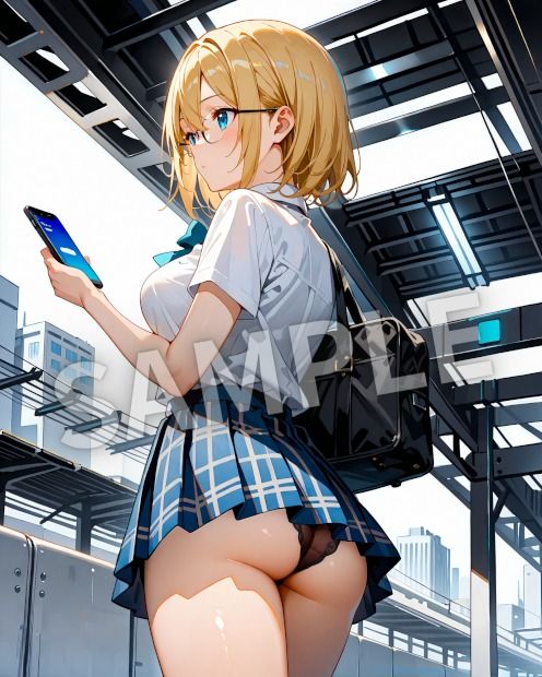 サンプル画像3:駅ナカ無防備ガール(カレン/Karen) [d_677153]