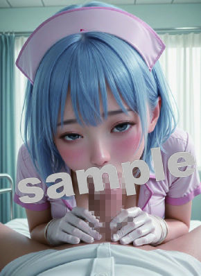 びっちナースの咥えて健康チェック 画像4