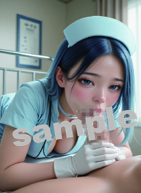 びっちナースの咥えて健康チェック 画像10