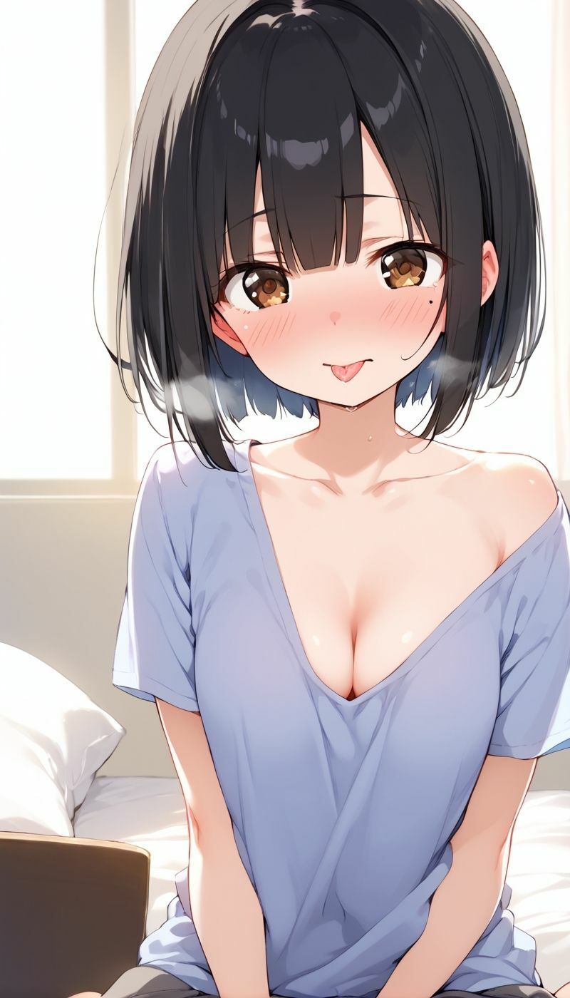 サンプル画像2:つるぺた妹に種付けセックス(びーなすの庭) [d_677184]