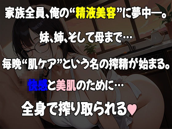 精液美容は家族でシェア!〜妹・姉・母、みんな俺に頼ってくる〜 画像1