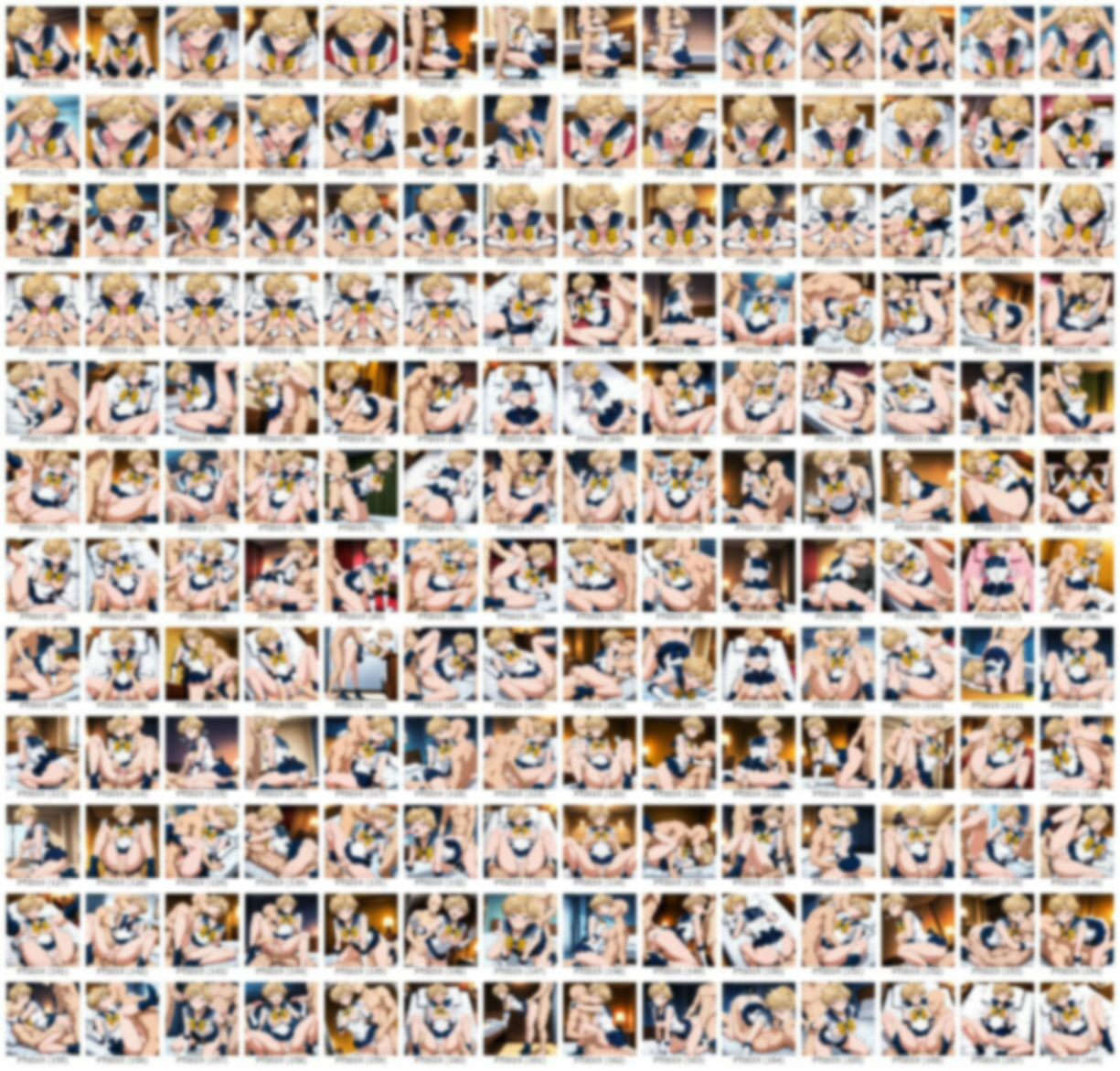 サンプル画像5:天王星の戦士とえっち【168枚】(ピエロタング) [d_677226]