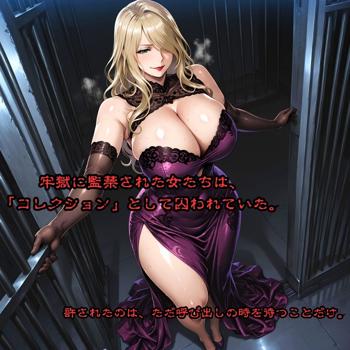 サンプル画像1:牢獄コレクション  KAWORU(鉄バット仮面) [d_677248]