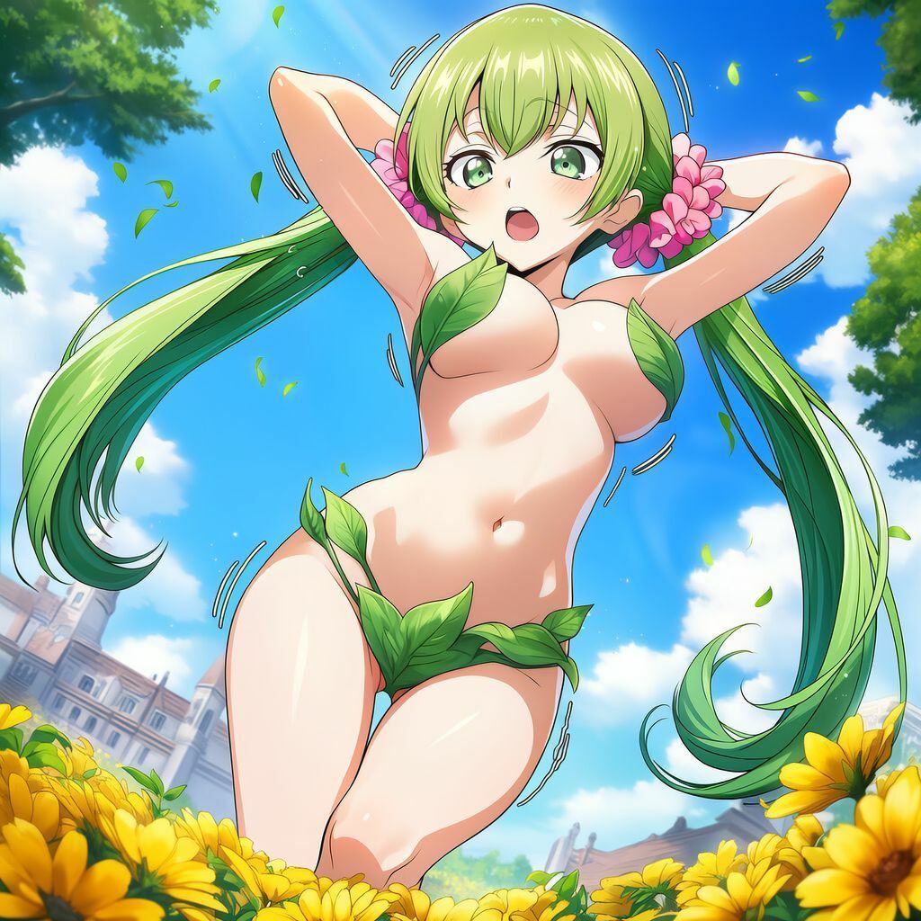 サンプル画像3:自分だけを愛でてほしくなると急成長するドリアード_出会い編(hwd) [d_677279]