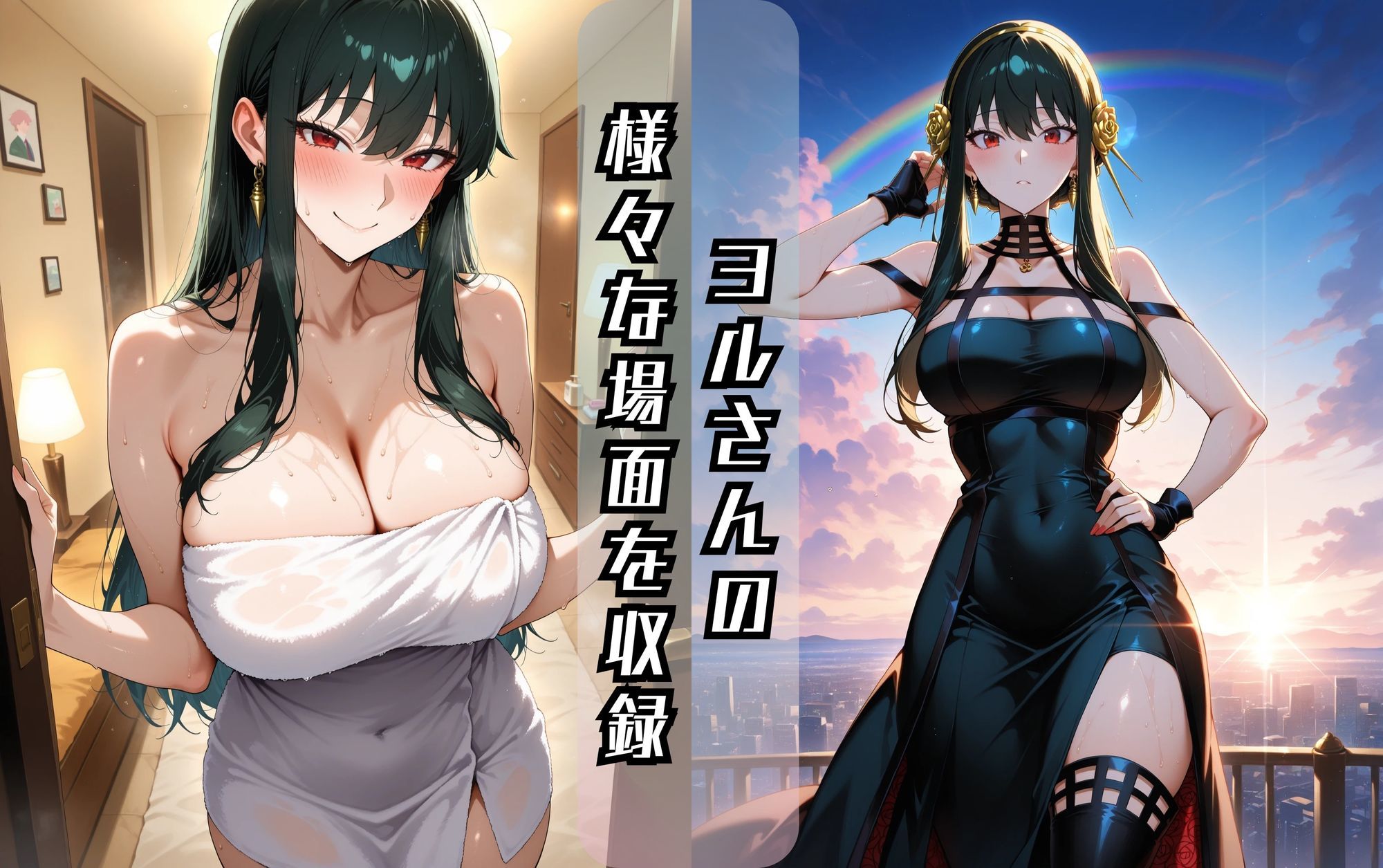 サンプル画像1:ヨルさんのエッチな日々(サヤクリエイト) [d_677306]