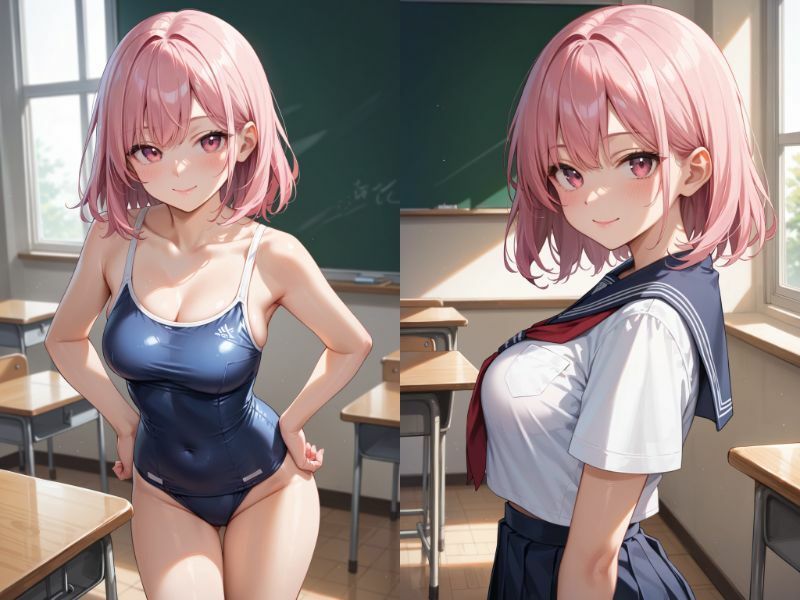 サンプル画像1:グラビアアイドルの裏の顔 JKグラビアアイドル 神崎もも(ツースリーステーション) [d_677350]