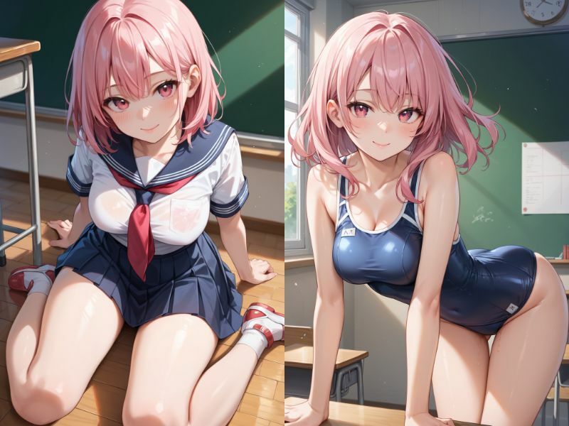 サンプル画像2:グラビアアイドルの裏の顔 JKグラビアアイドル 神崎もも(ツースリーステーション) [d_677350]