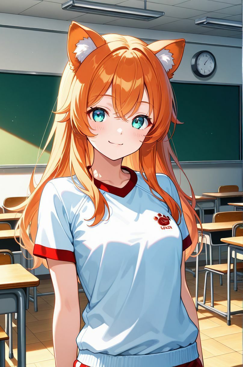 サンプル画像2:『けも☆ラボ図鑑 – 制服と教室と、耳としっぽ。』(けも☆ラボ記録) [d_677360]