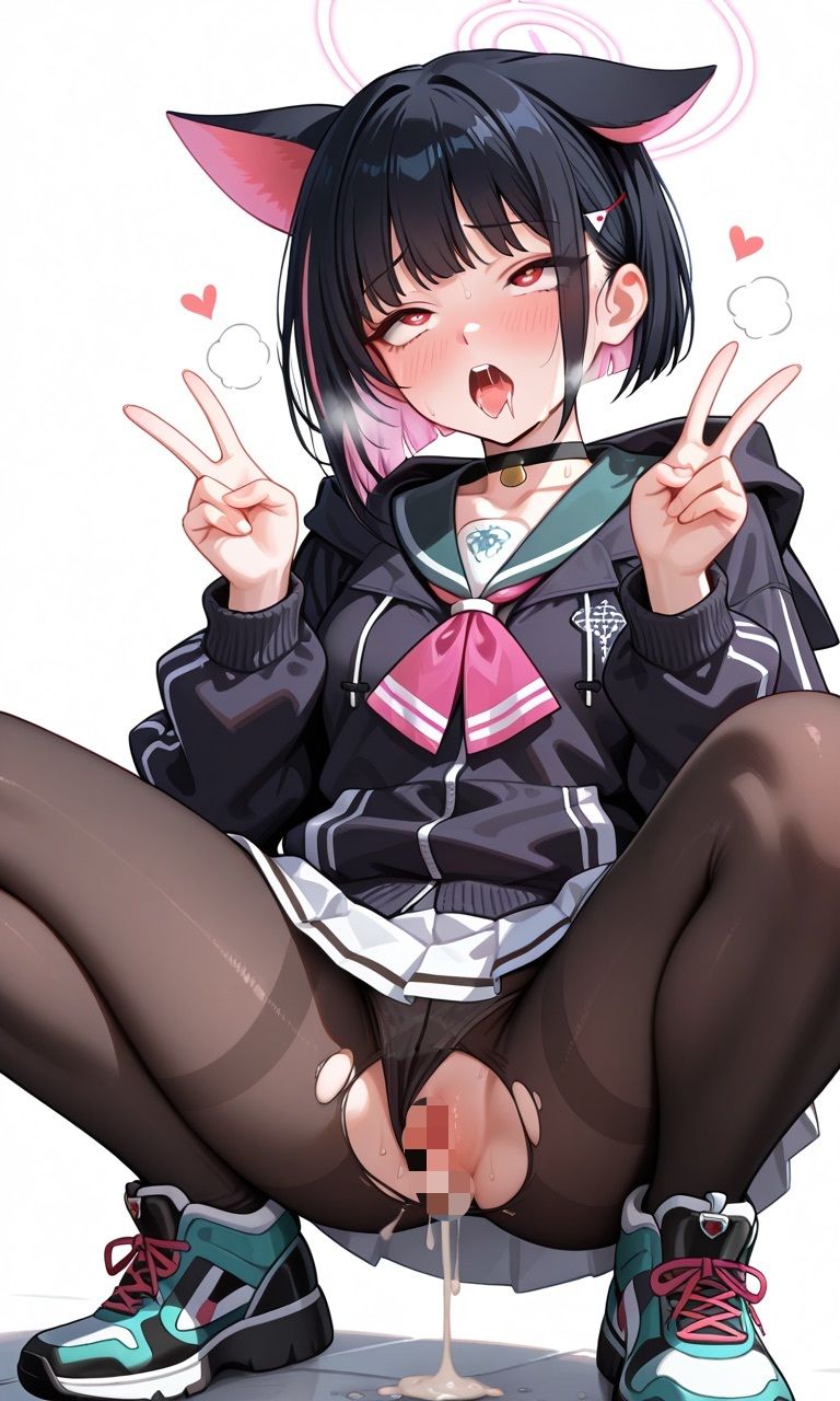ブ◯アカ 杏◯カズサ 発情S◯X R18 CG集 画像5