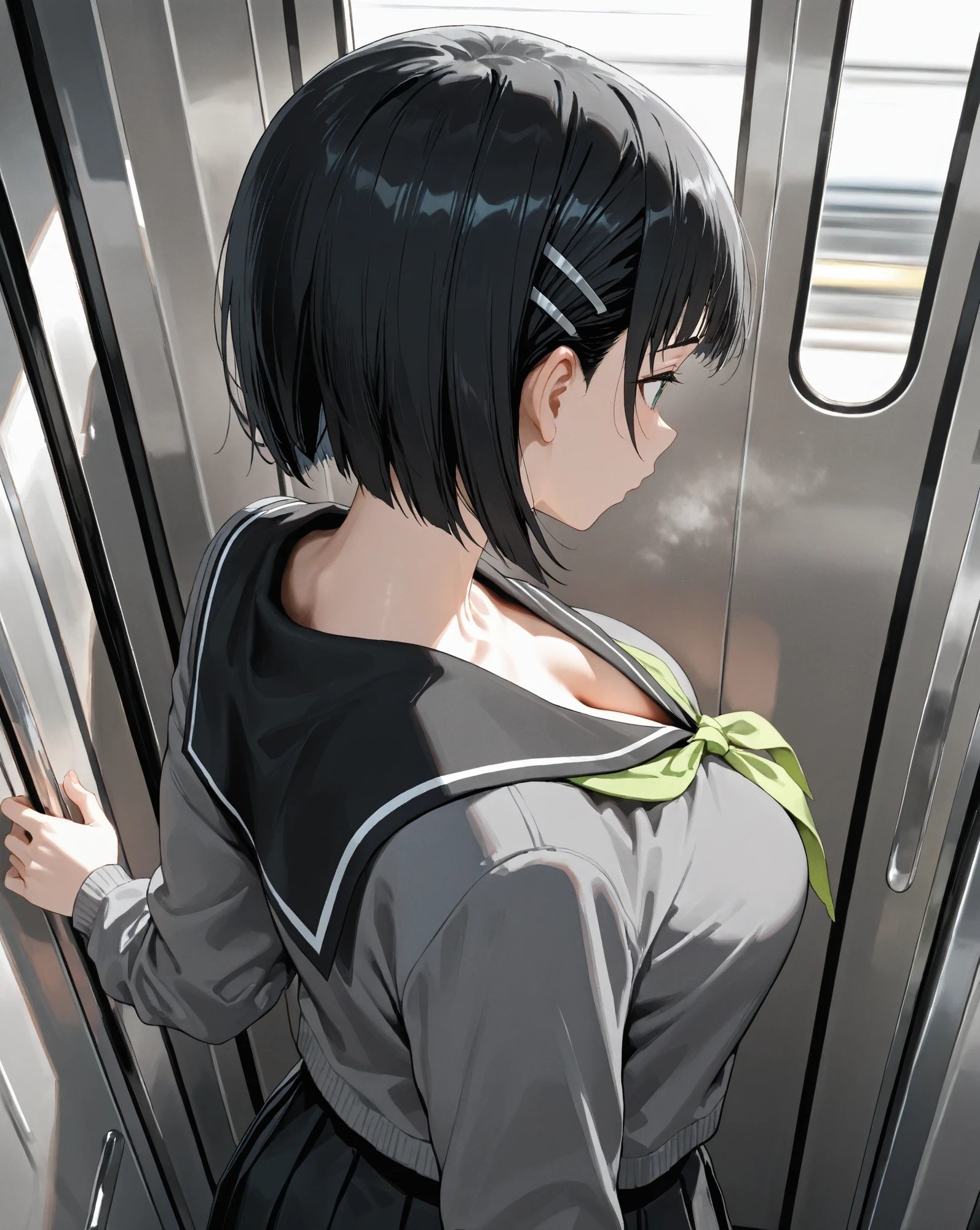 サンプル画像3:私が電車に乗りたくない理由…(サークルしろと) [d_677451]