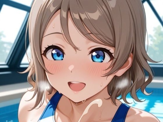 競泳水着の渡◯曜【ふるやのCG】