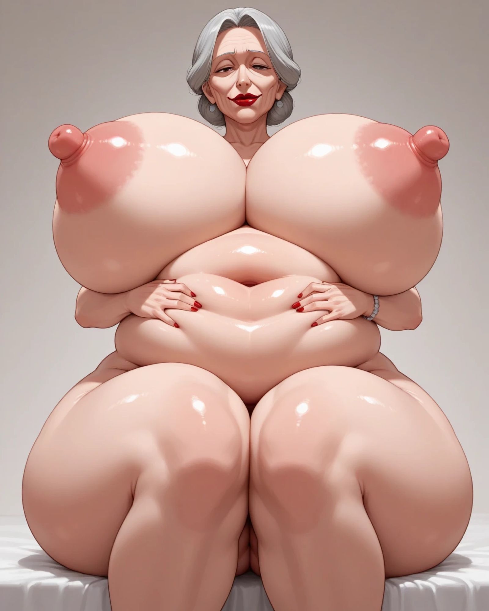 サンプル画像4:豊満お婆ちゃんのアレやコレ(rweb324) [d_677715]