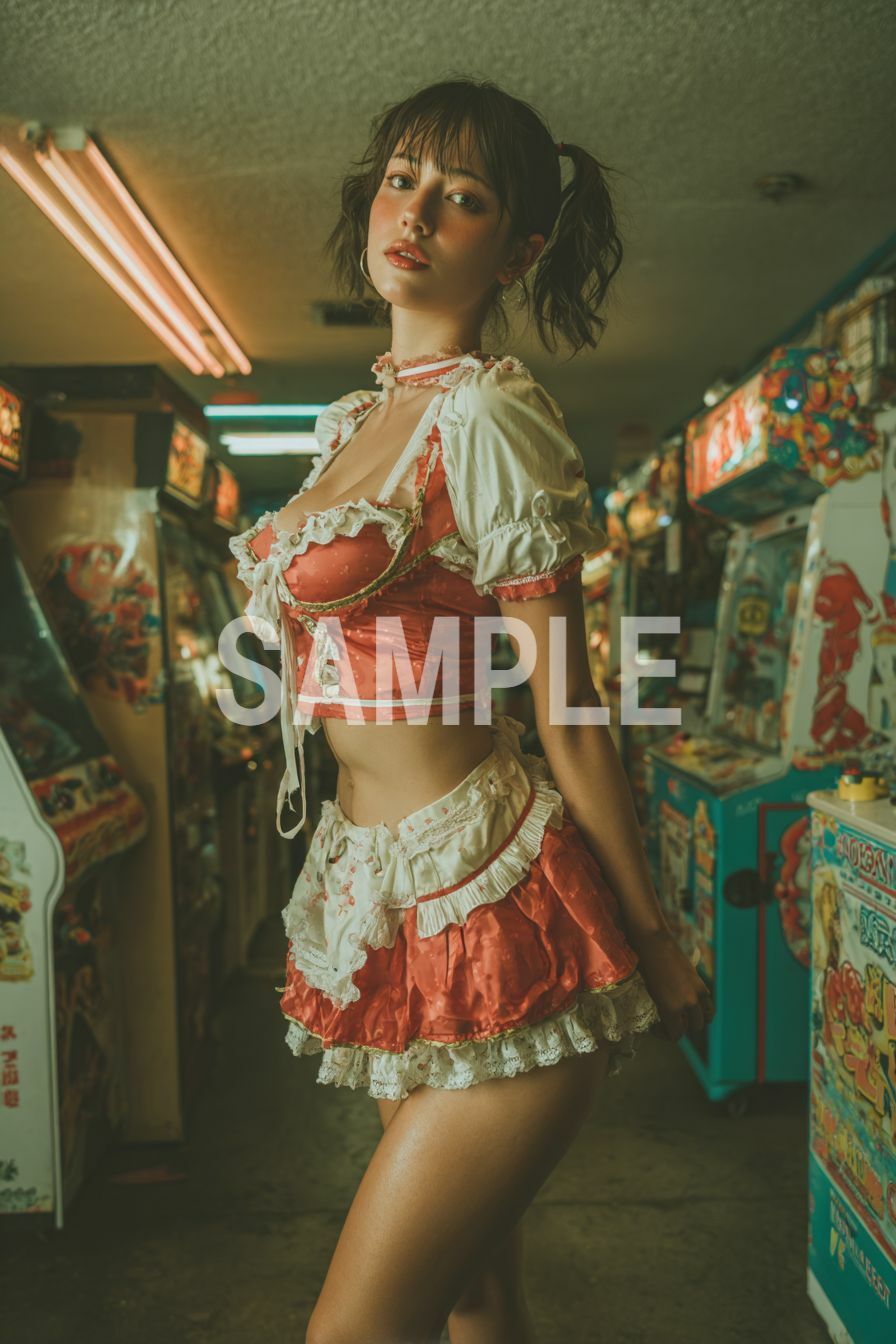 サンプル画像3:AI美女図鑑  2025  X’smas編(愛だろAi) [d_677717]