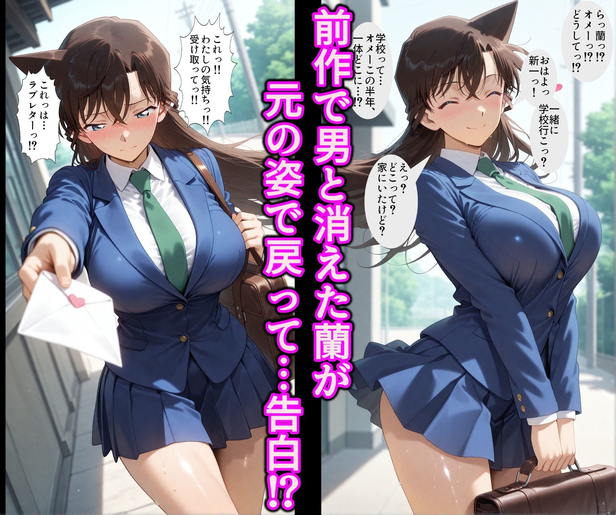 サンプル画像1:続・洗脳魔眼番外編！！戻ってきた調教済みの幼馴染 告られて受け入れた結果？やっぱりNTRかよっ！！(アヘ顔好き集まれ！！ぬき処・朱作) [d_677737]