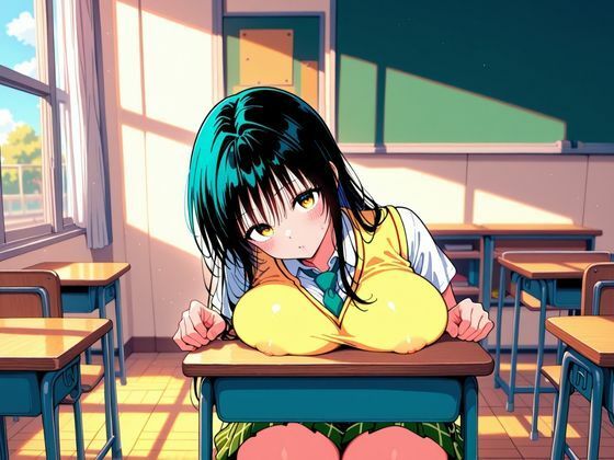 サンプル画像3:精子大好きヒロインとの卑猥な学生性活（To LOVEる 古○川唯編）(人妻オンエア) [d_677757]