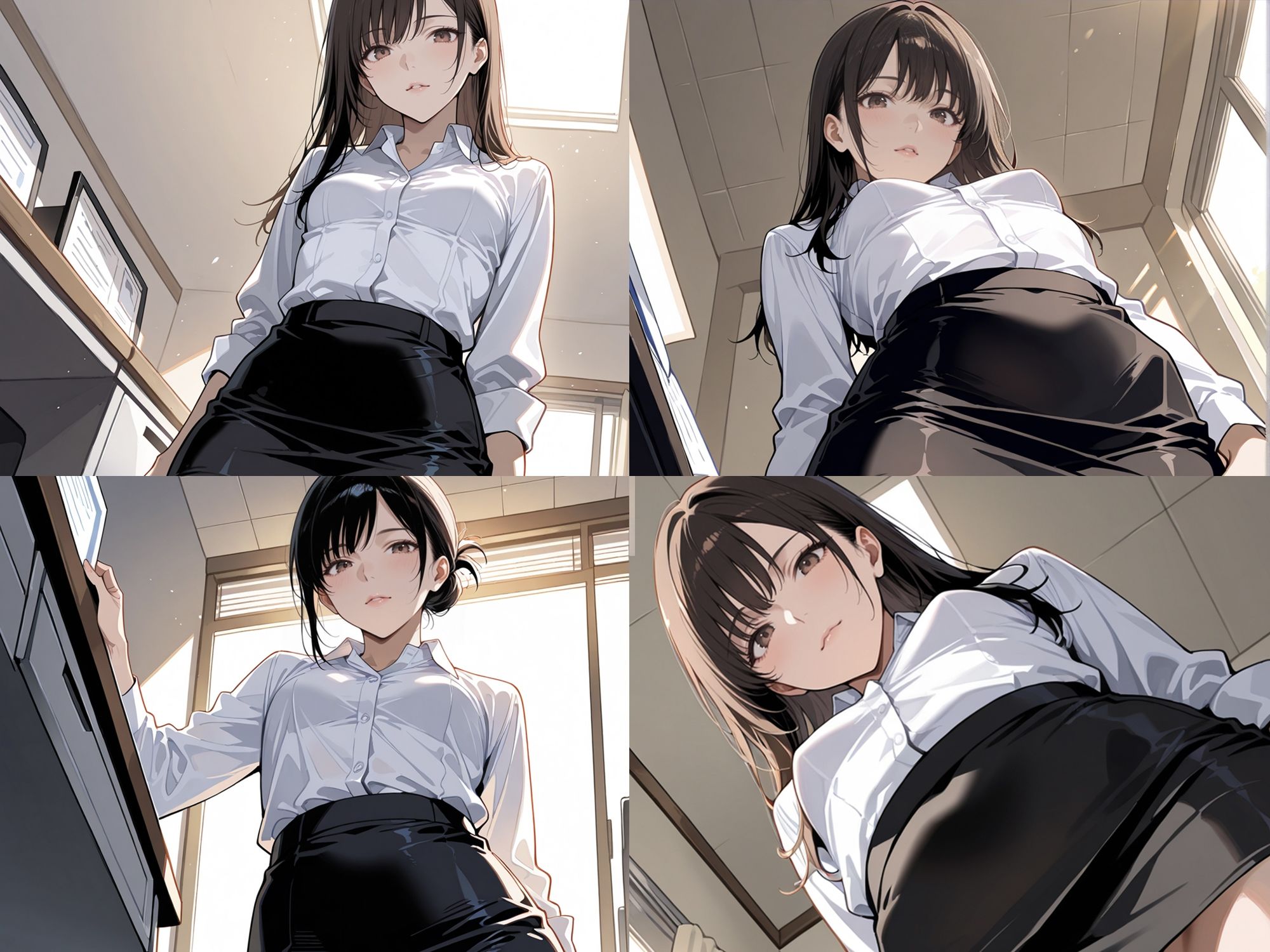 サンプル画像2:接写  パンティー  OL編(電影遊戯) [d_677774]