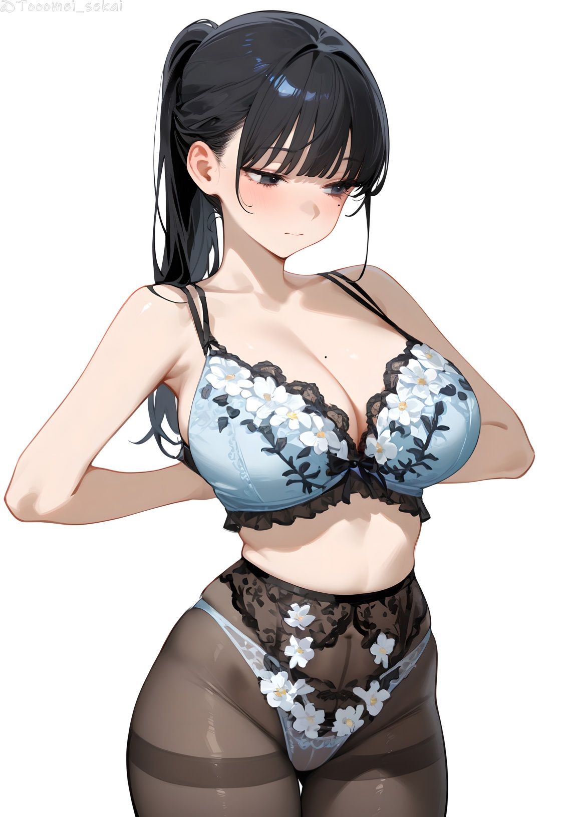 Kカップ爆乳J〇のポニテちゃんがHしたりNTRたりする本 画像7